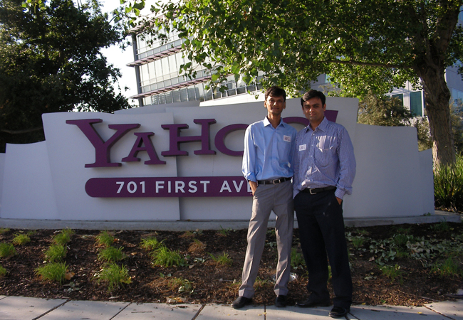 IndiaNIC visits Yahoo! Campus – Sunnyvale, CA