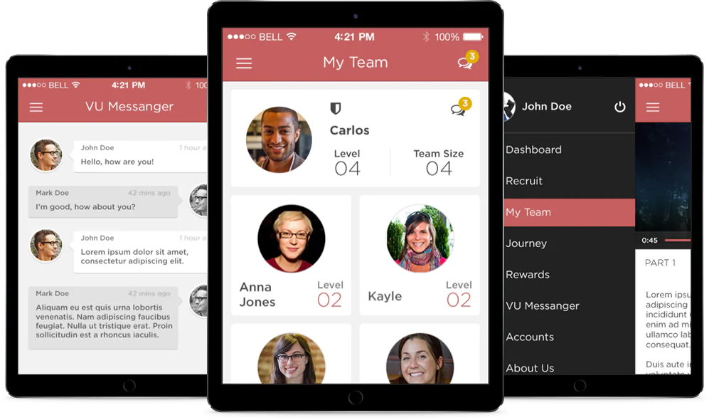 iPad App UI/UX Design