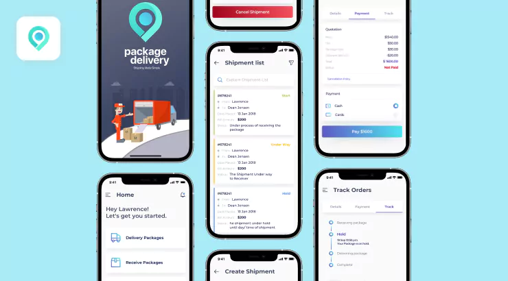 Easiest way to Shipping & Receiving Parcels