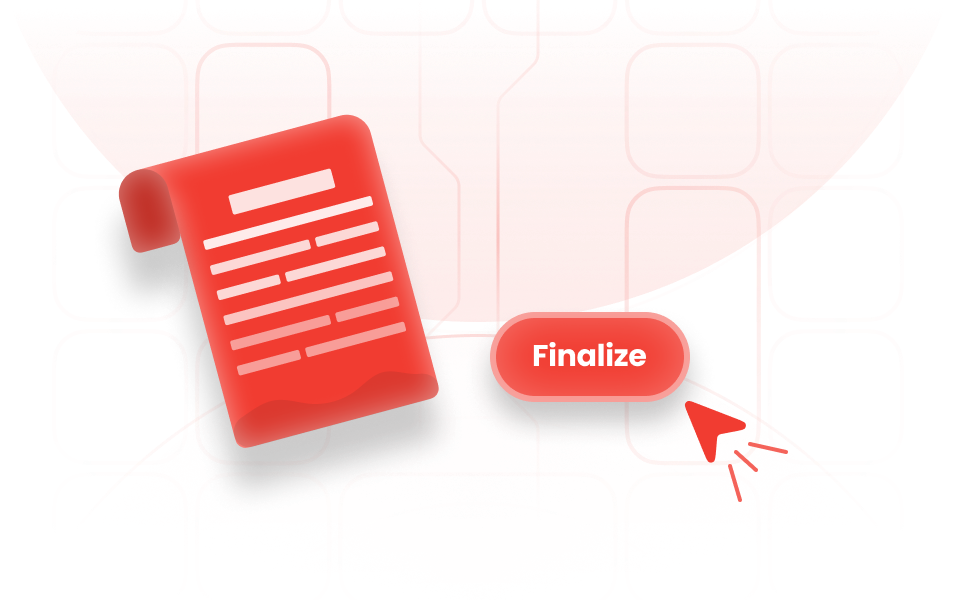 Finalize the Agreement